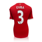 Patrice Evra Signed Manchester United Shirt