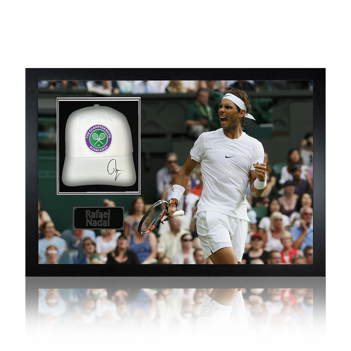 Rafael Nadal Signed Cap Display (ACG Cert)