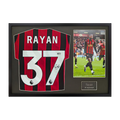 Rayan Signed AFC Bournemouth Shirt Classic Frame (ACG Cert)