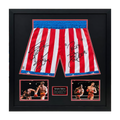 Sylvester Stallone Signed Rocky 4 Shorts Elite Frame