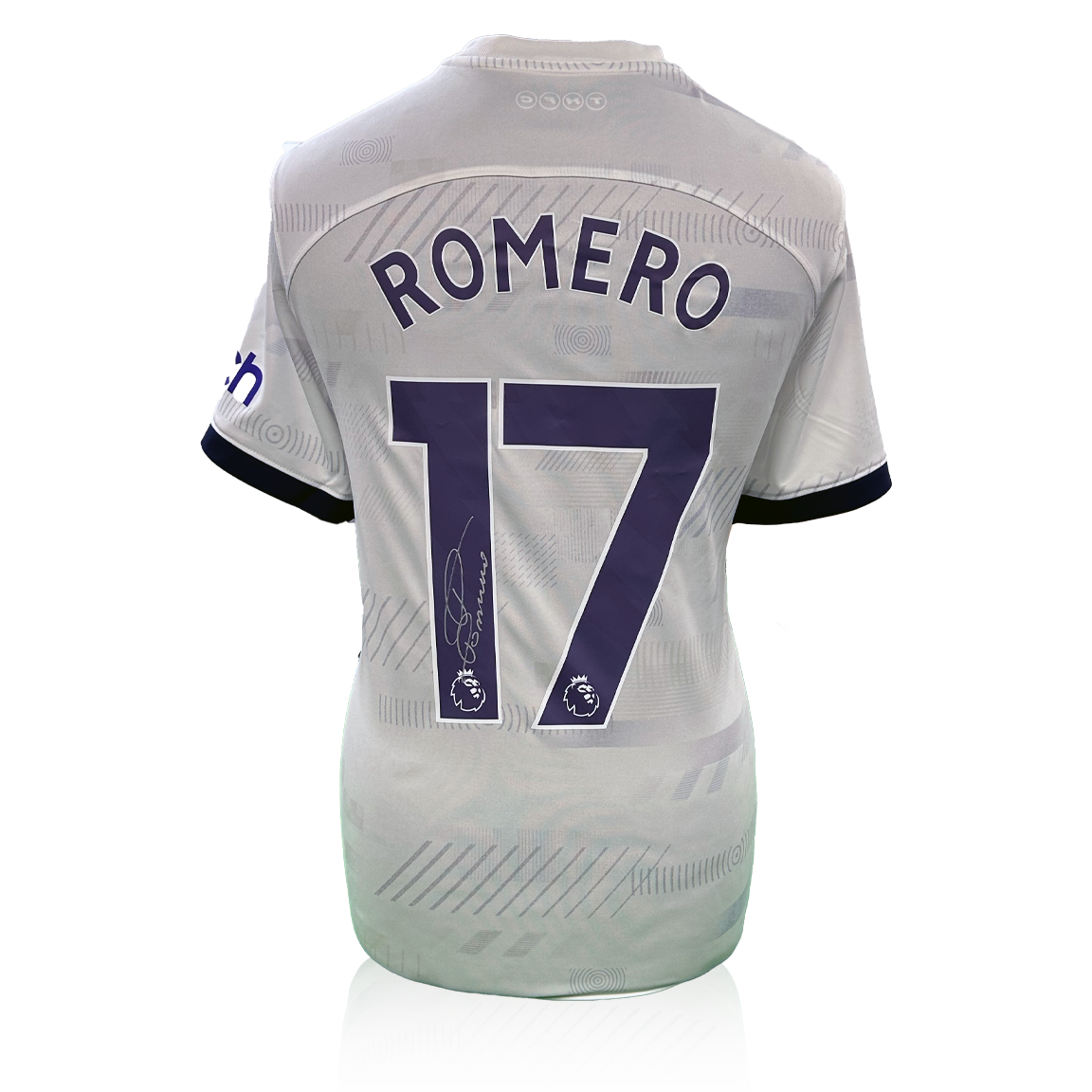 Cristian Romero Signed Tottenham Hotspur Shirt