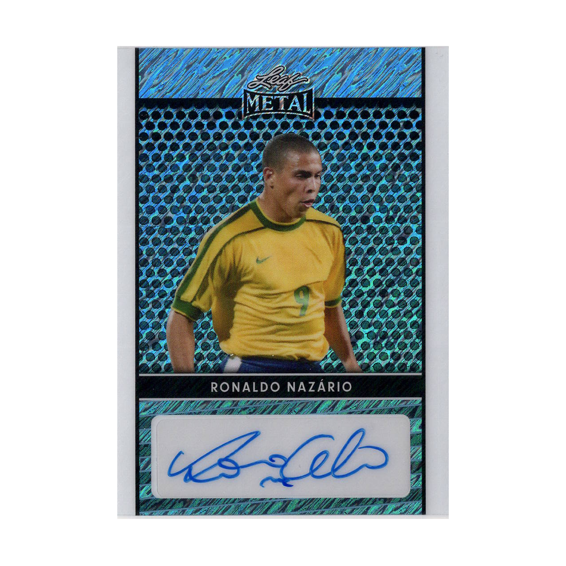 Leaf Metal Ronaldo Nazario 3/10