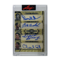 Leaf Sports Heroes Signed By George McGinnis, Nate Archibald, Dave Bing, Charlie Scott, Bernard King, Adrian Dantley, George Gervin & Bob McAdoo 1/1