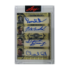 Leaf Sports Heroes Signed By George McGinnis, Nate Archibald, Dave Bing, Charlie Scott, Bernard King, Adrian Dantley, George Gervin & Bob McAdoo 1/1