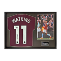Ollie Watkins Signed Aston Villa Shirt Classic Frame (ACG Cert)