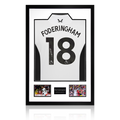 Wes Foderingham Signed Sheffield United 23/24 Shirt Premium Frame