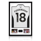 Wes Foderingham Signed Sheffield United 23/24 Shirt Premium Frame
