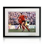 Johan Cruyff Signed Netherlands Photo Deluxe Mount Frame (AFTAL Authentication)