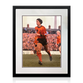 Johan Cruyff Signed Netherlands Photo Deluxe Mount Frame (AFTAL Authentication)