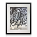 Johan Cruyff Signed FC Barcelona Photo Deluxe Mount Frame (AFTAL Authentication)