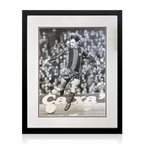 Johan Cruyff Signed FC Barcelona Photo Deluxe Mount Frame (AFTAL Authentication)