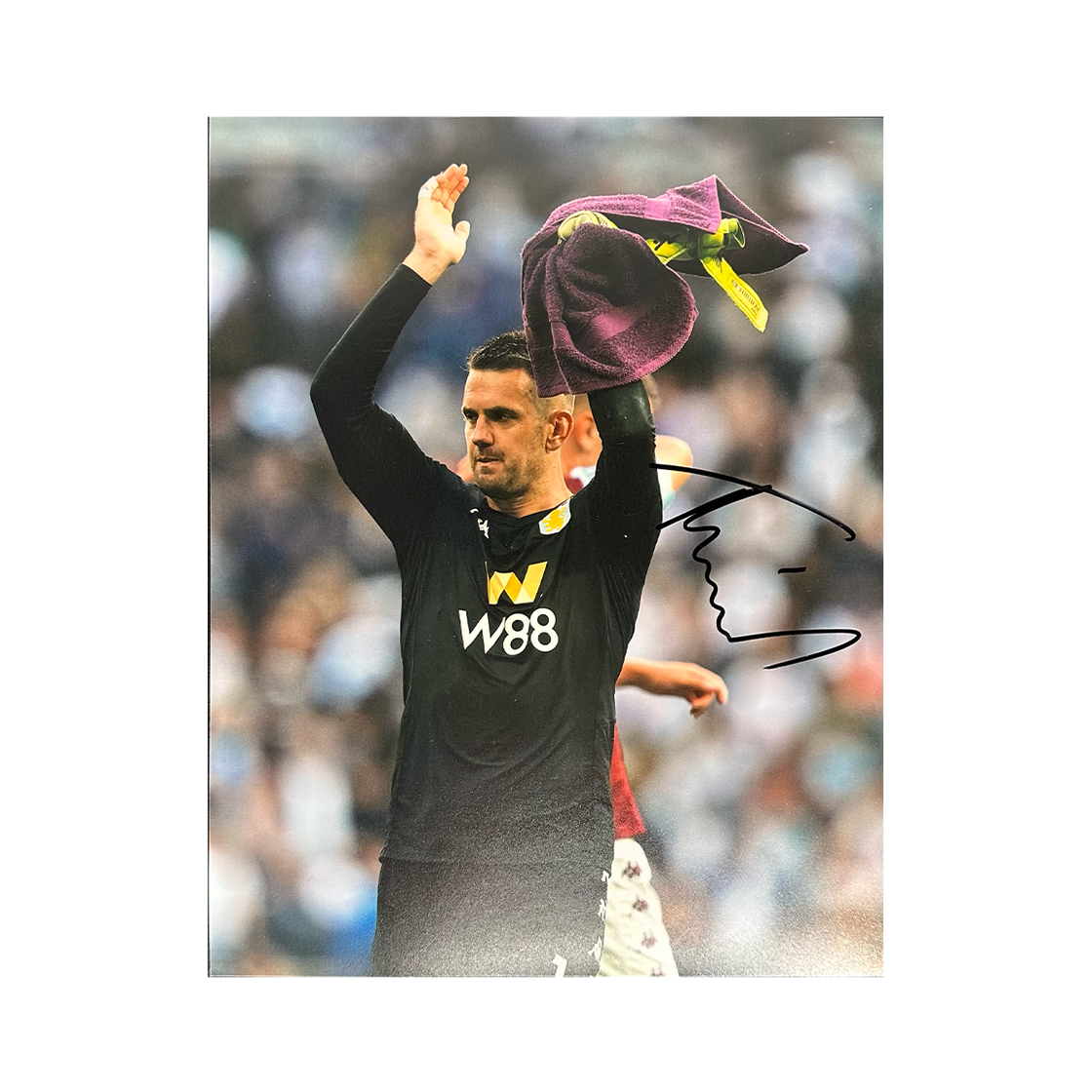 Tom Heaton Signed Aston Villa 10x8