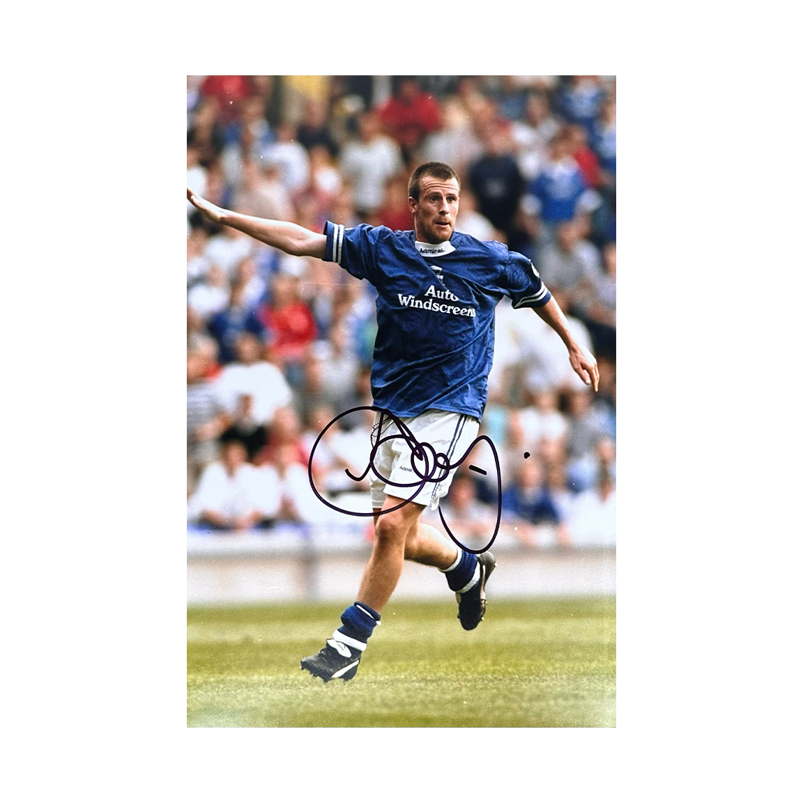 Steve Claridge Signed Birmingham City 12x8 #1