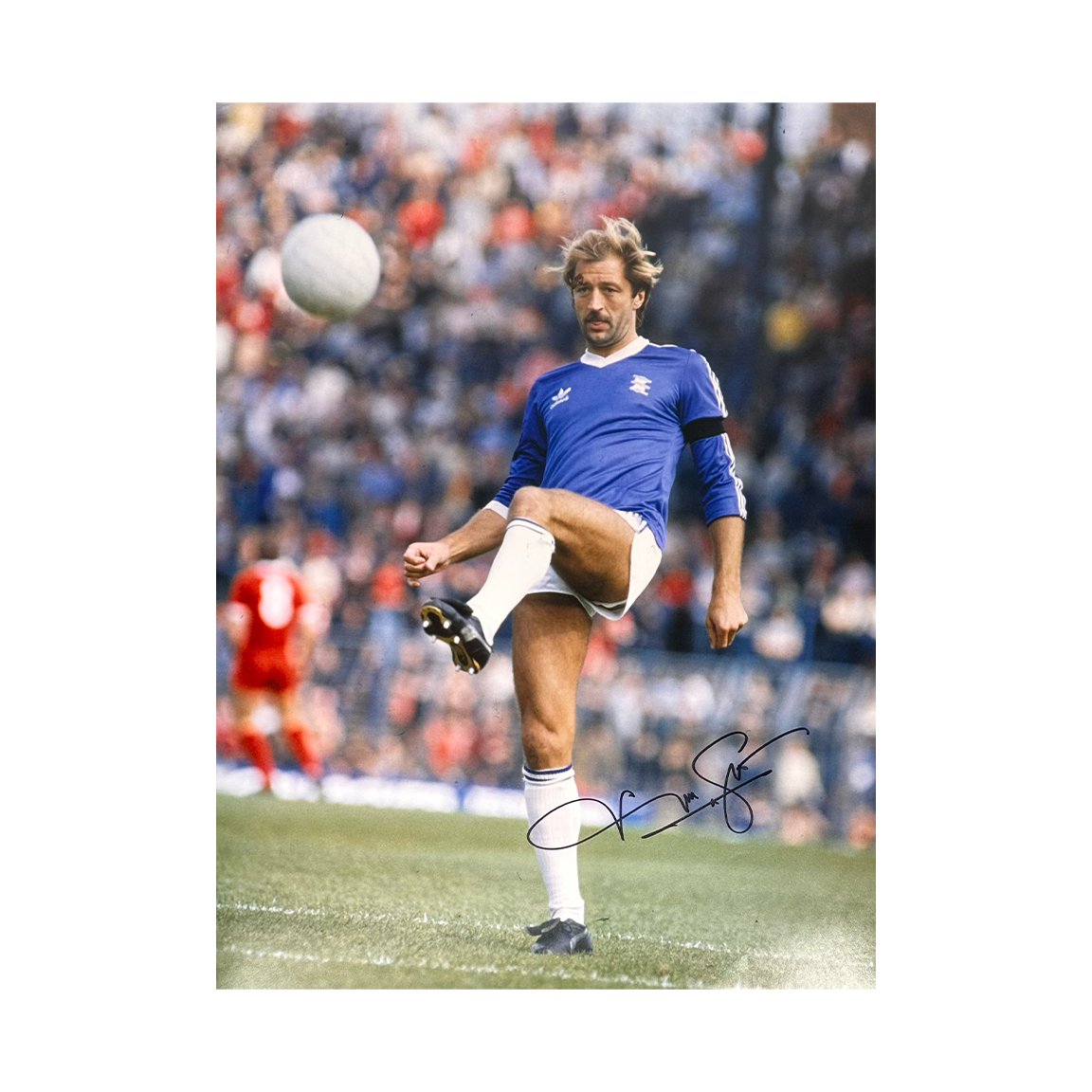 Frank Worthington Signed Birmingham City 16x12