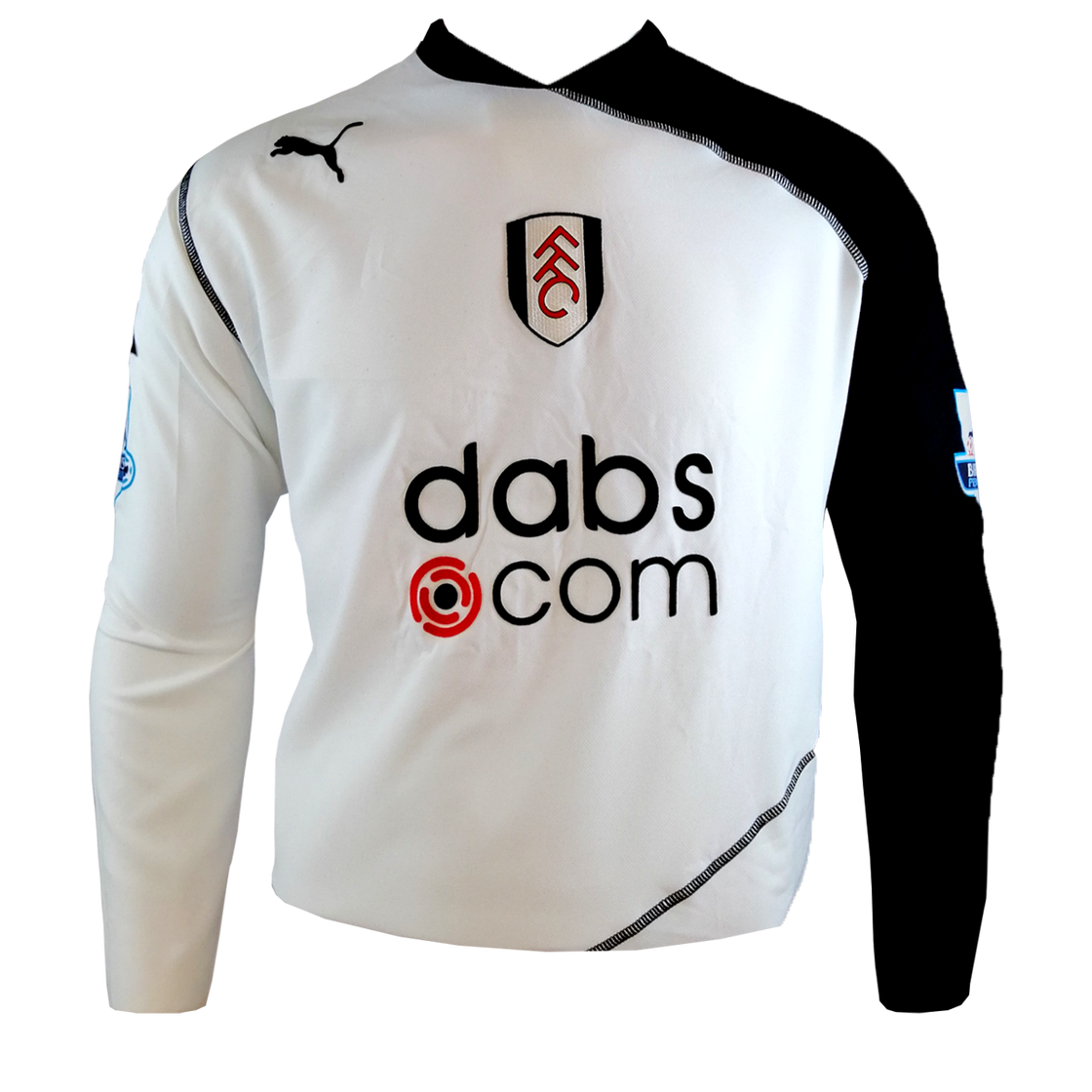 Luis Boa Morte Match Worn Fulham Shirt