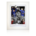 Bobby Charlton and Nobby Stiles Signed Deluxe Mount