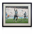 Callum Wilson Signed Framed Newcastle United Deluxe Mount Frame