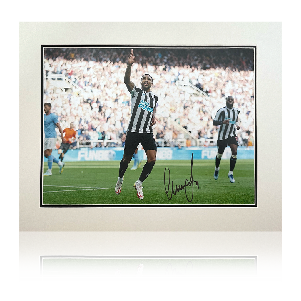 Callum Wilson Signed Newcastle United Deluxe Mount