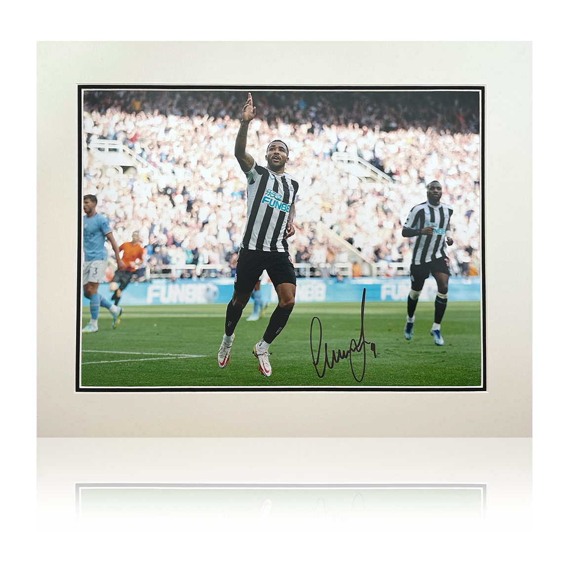 Callum Wilson Signed Newcastle United Deluxe Mount