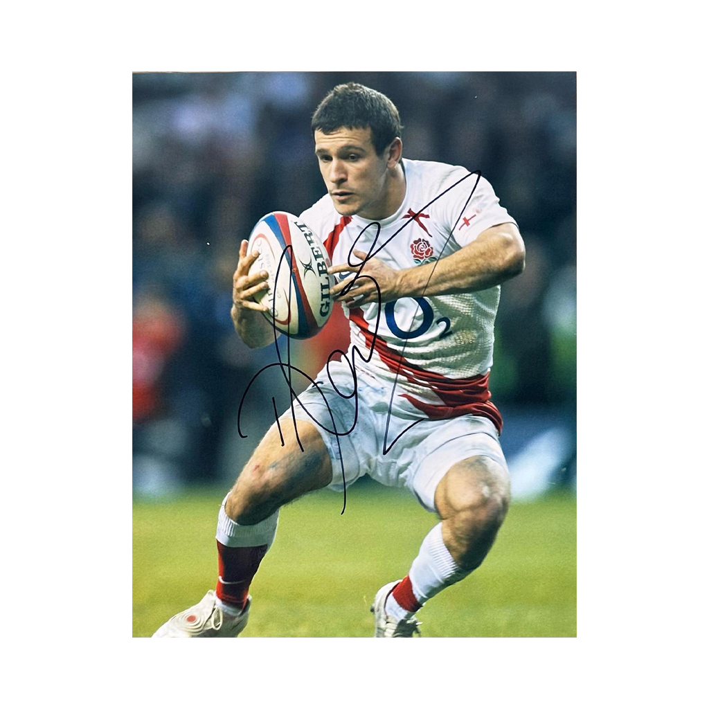 Danny Care Signed England Rugby 10x8