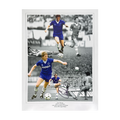 Gary Stevens Signed Everton 16x12