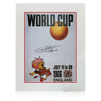 Geoff Hurst Signed World Cup 1966 Poster Mount