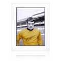 Hugh Curran Signed Wolverhampton Wanderers Deluxe Mount
