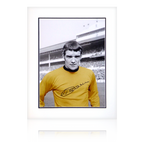 Hugh Curran Signed Wolverhampton Wanderers Deluxe Mount