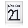 Ilkay Gundogan Signed Germany Number Display