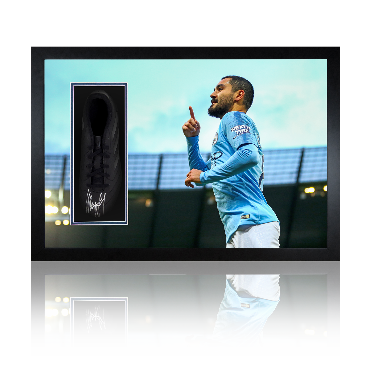 Ilkay Gundogan Signed Boot Iconic Frame