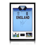 Jos Buttler Framed Signed World Cup Shirt Display