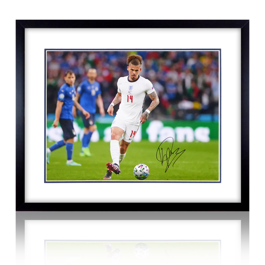 Kalvin Phillips Signed England Deluxe Mount Frame