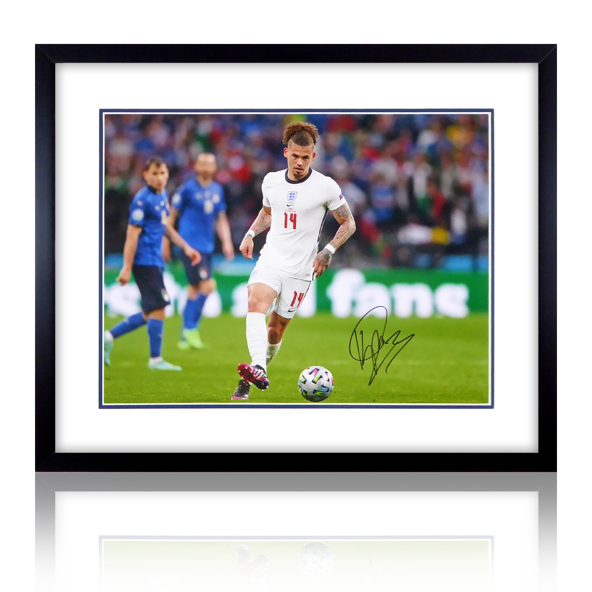 Kalvin Phillips Signed England Deluxe Mount Frame