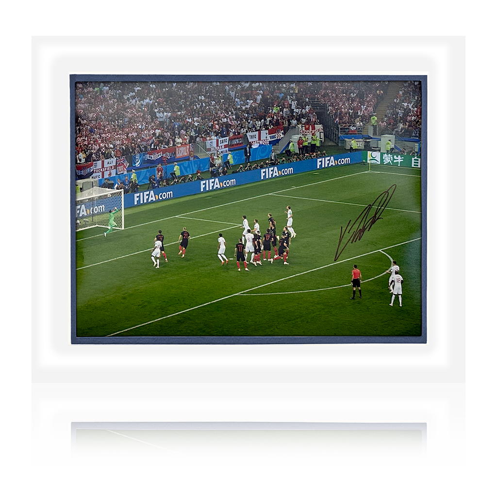 Kieran Trippier Signed England Deluxe Mount