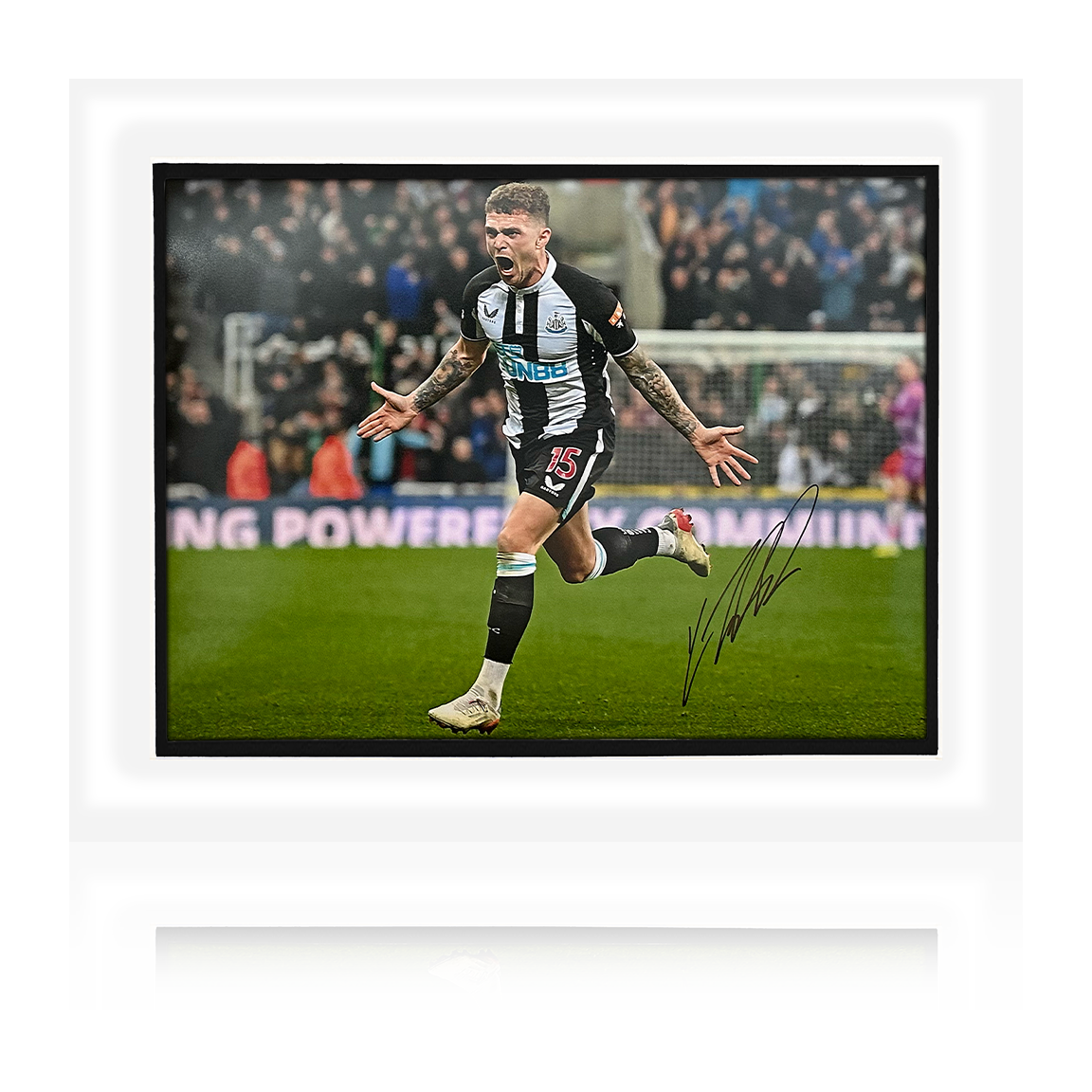 Kieran Trippier Signed Newcastle United Deluxe Mount
