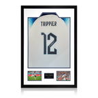 Kieran Trippier Signed England Shirt Premium Frame