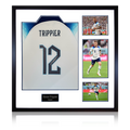 Kieran Trippier Signed England Shirt Elite Frame