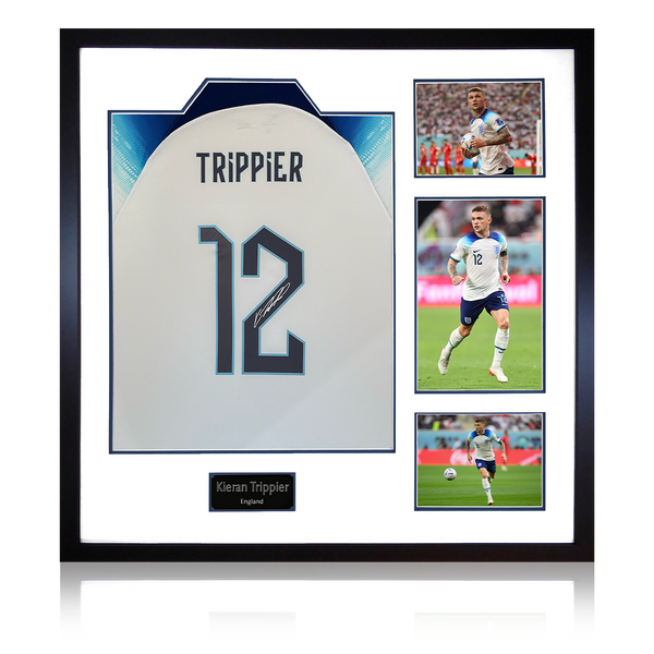 Kieran Trippier Signed England Shirt Display Large The Fan Cave