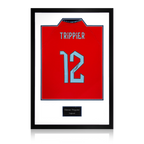 Kieran Trippier Signed England Away Shirt Display