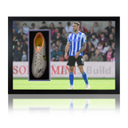 Lee Gregory Signed 22/23 Sheffield Wednesday Boot Iconic Frame