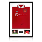 Lisandro Martínez Front Signed United Premium Frame.