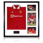 Lisandro Martínez Front Signed Manchester United Elite Frame
