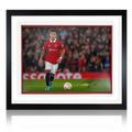 Lisandro Martínez Signed Manchester United Deluxe Mount Frame