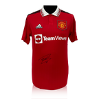 Lisandro Martínez Front Signed Manchester United Shirt