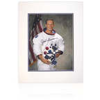 Jack Lousma Signed Mount