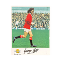 George Best Signed Manchester United 10x8