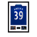 Nicolas Anelka Signed Chelsea Premium Frame