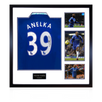 Nicolas Anelka Signed Chelsea Elite Frame