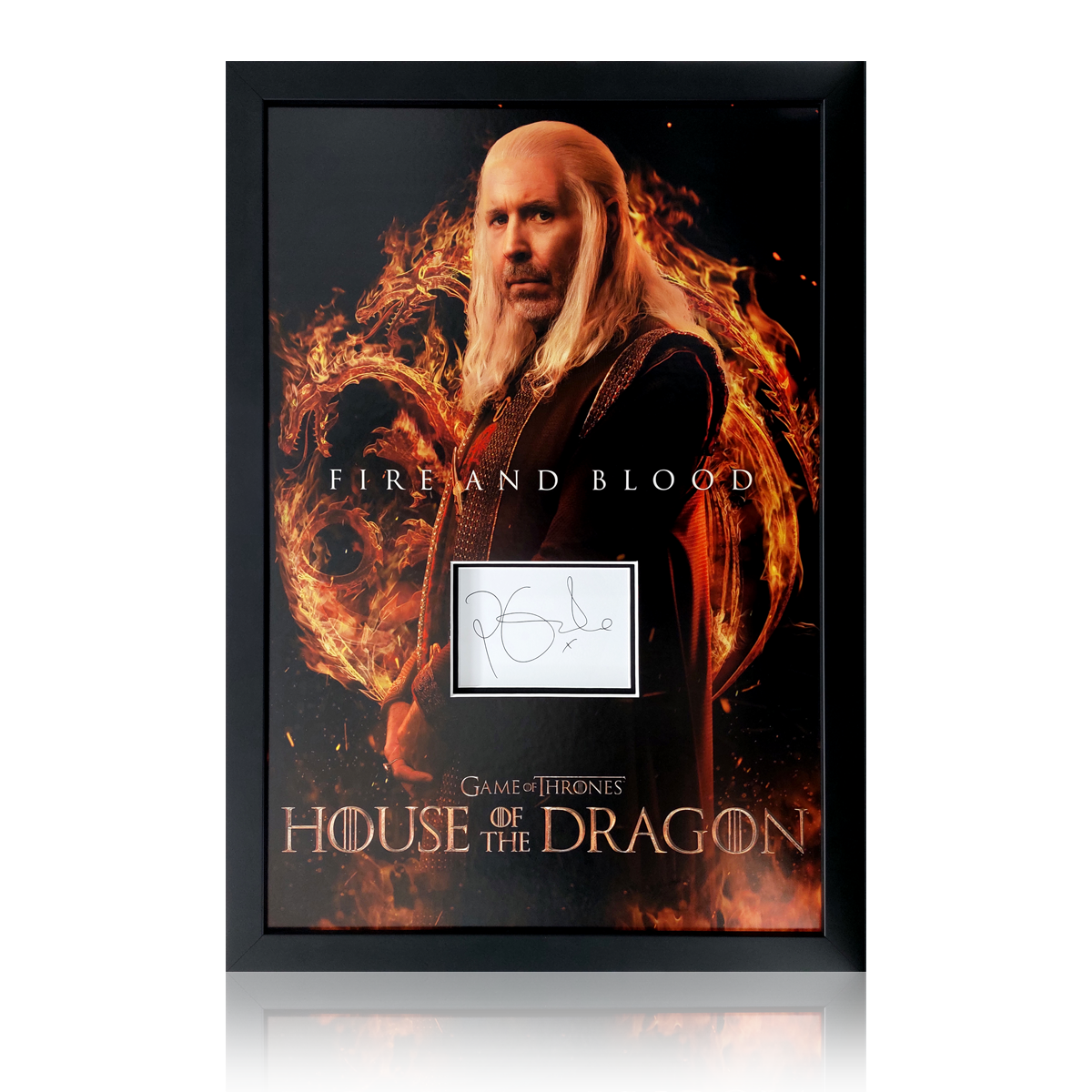 Paddy Considine Signed GOT House of the Dragon Iconic Frame
