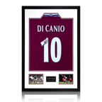 Paolo Di Canio Signed West Ham Shirt Premium Frame